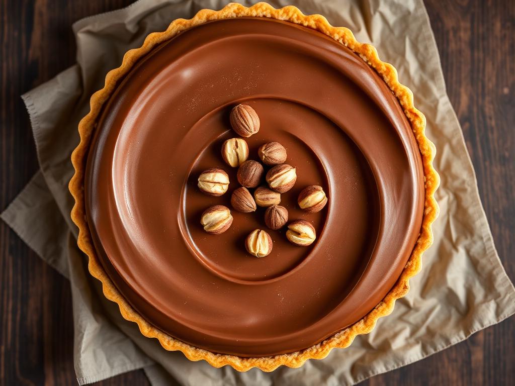 Crostata alla Gianduia
