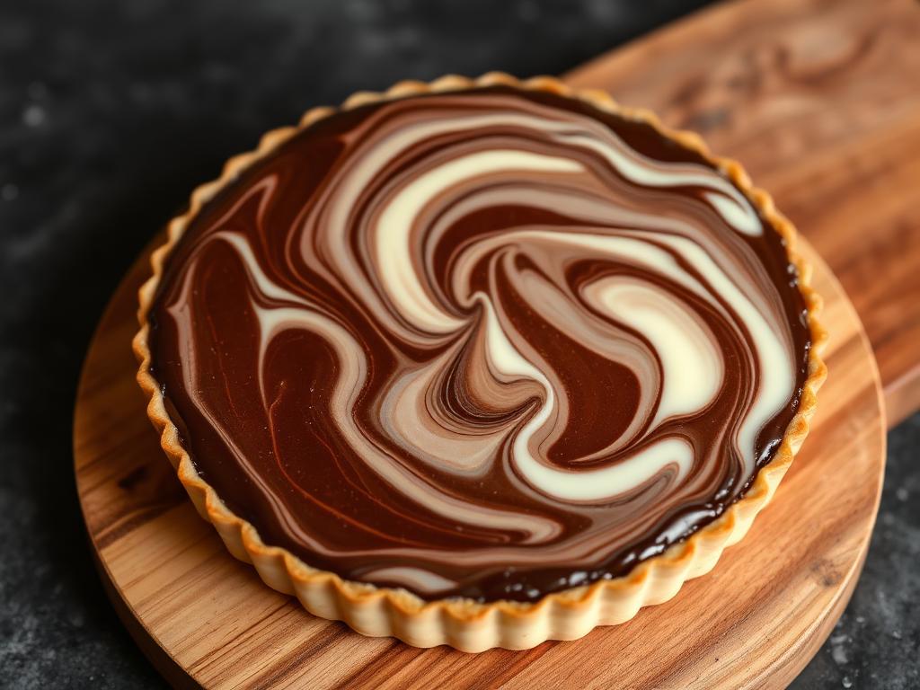 Crostata Gianduia e Cioccolato Bianco