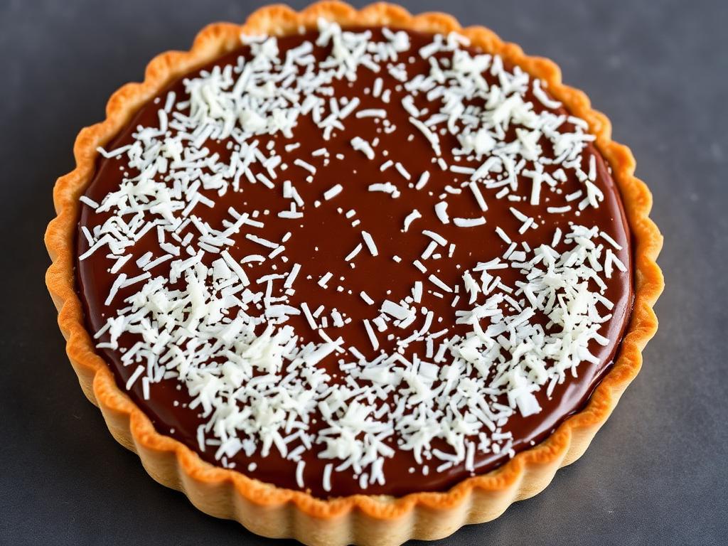 Crostata Gianduia e Cocco