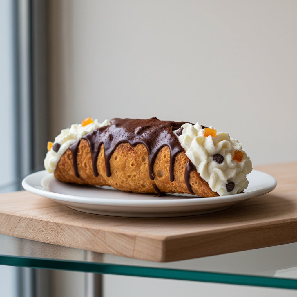 Cannoli sfoglia cioccolato
