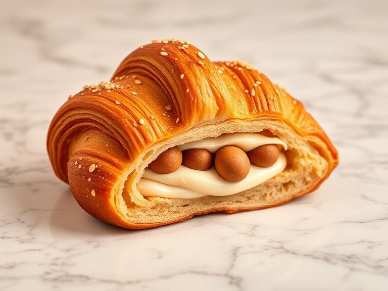 Cornetto integrale alla nocciola