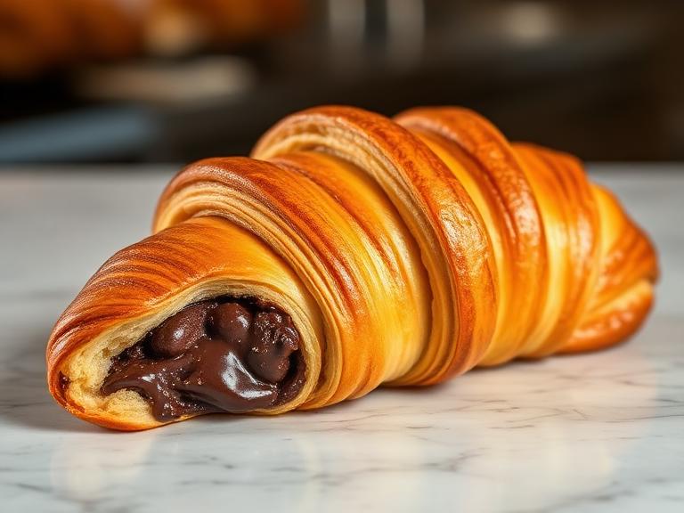 Cornetto al cioccolato